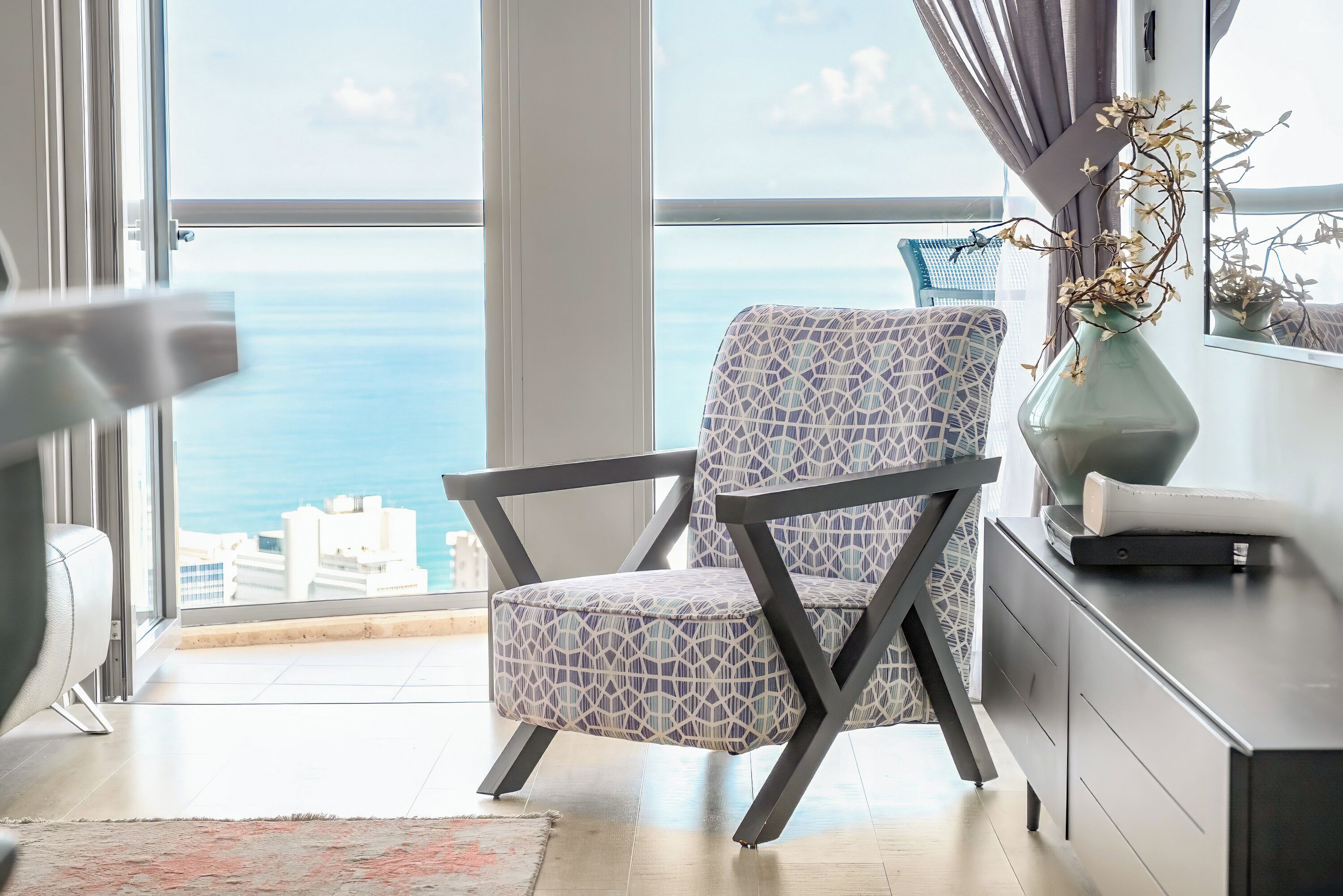 Lejlighed - havudsigt | Opholdsområde