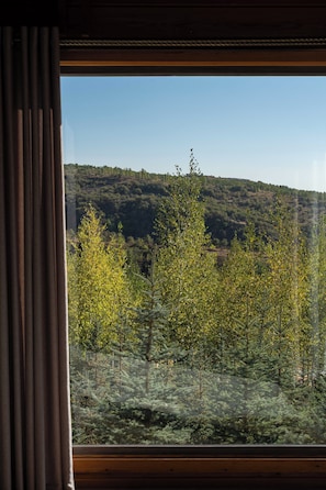 Blick von der Unterkunft