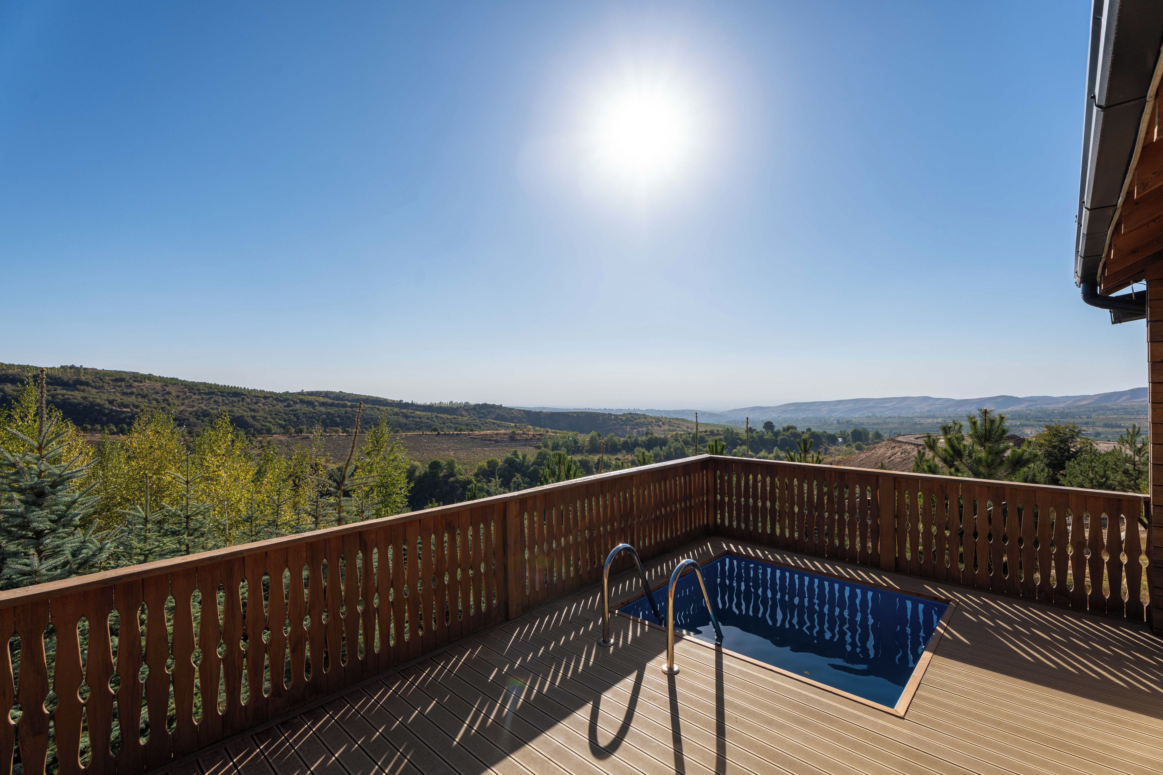 Superior Chalet, Sauna, Mountain View | View from room