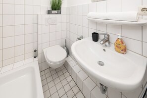 Shower, hair dryer