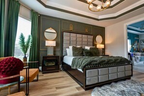 4 habitaciones y escritorio 