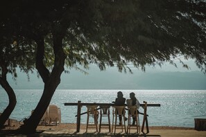 Vue sur la plage/l’océan