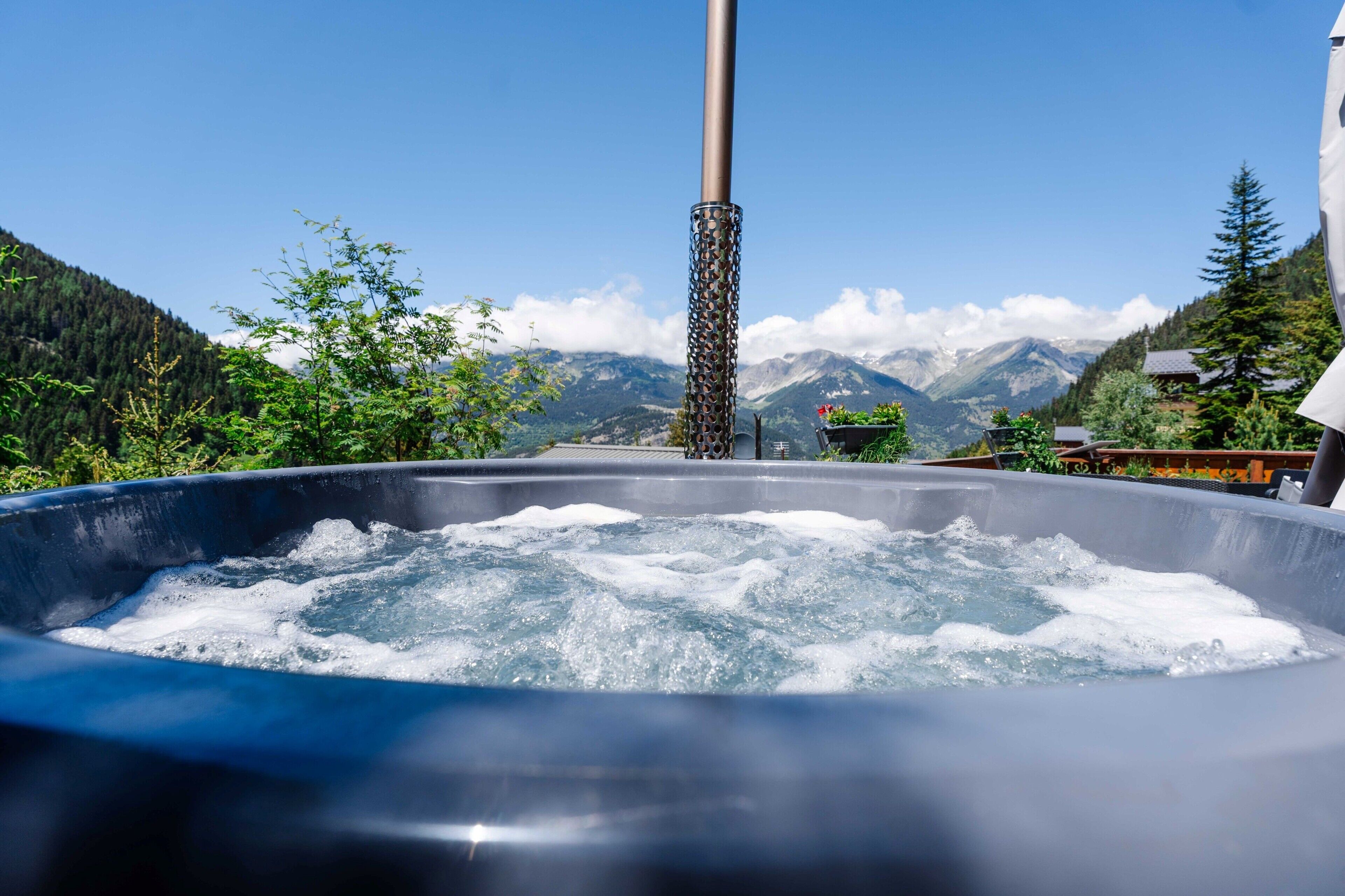 Bain à remous extérieur