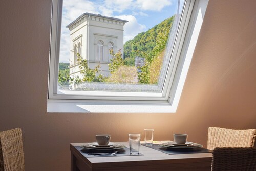 
Ihre gemütliche Ferienwohnung im Dachgeschoss einer Stadtvilla in Bad Kreuznach