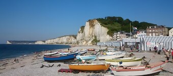 Casa Vacanze 'Chez Isa De Pêcheur Etretat' con Vista Mare e Wi-Fi