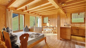 2 bedrooms, WiFi, bed sheets, wheelchair access