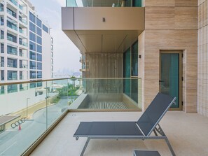 Luxury Apartment, Balcony, Sea View | Balcony