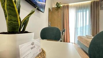 Classic Apartment | Living area | Smart TV