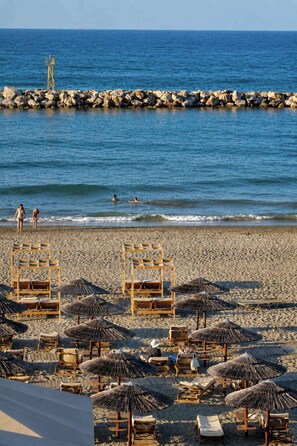 On the beach