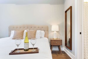 2 bedrooms, iron/ironing board, travel crib, WiFi