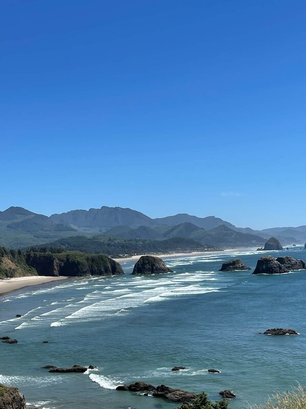 Sun loungers, beach towels