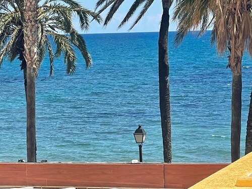 Apartment 'Marinador Josmar' with Sea View, Shared Pool and Air Conditioning