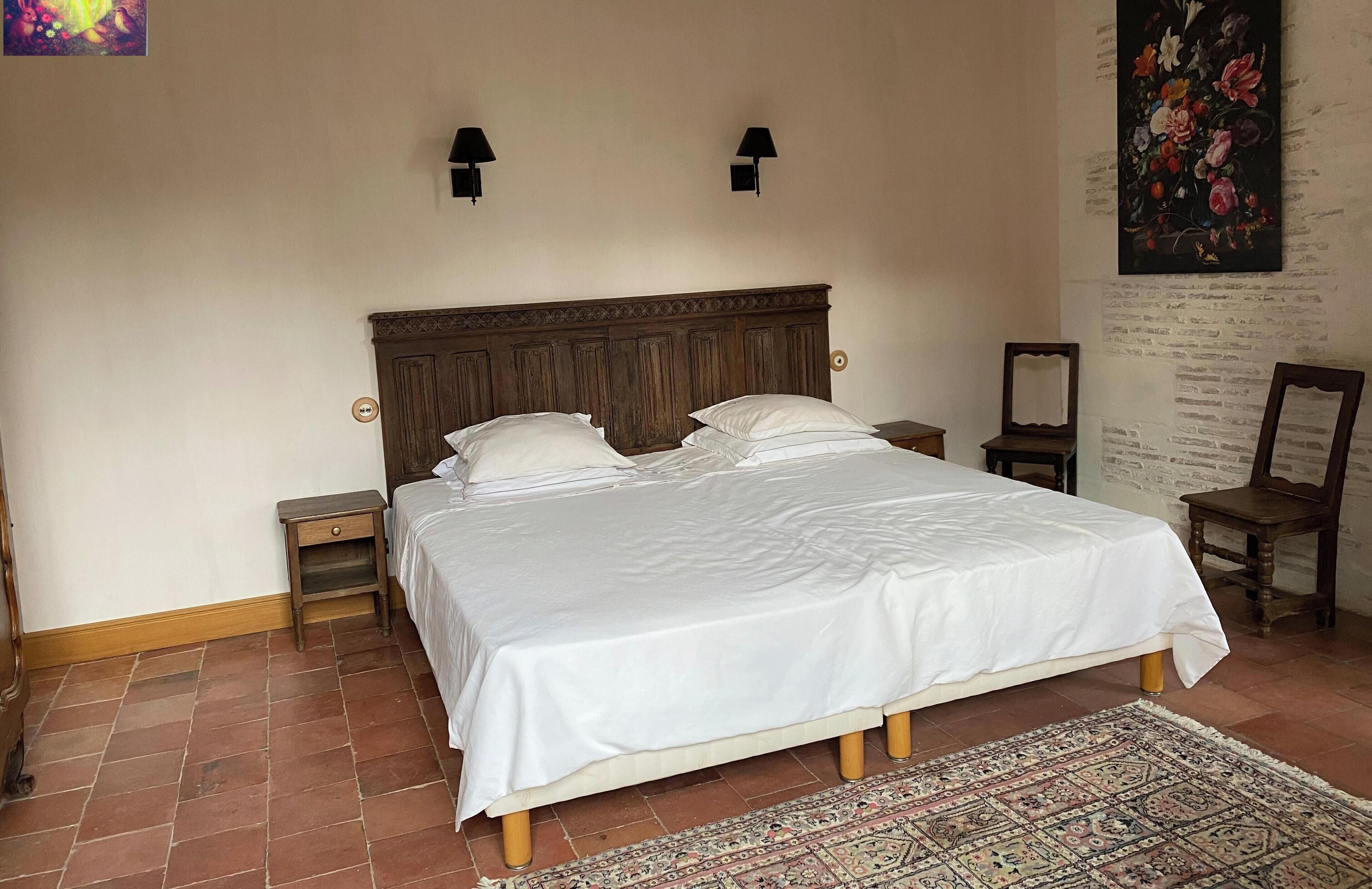 1 bedroom, iron/ironing board, internet, bed sheets