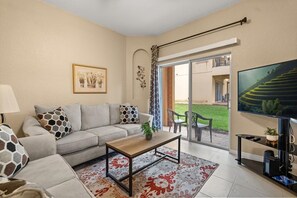 TV, DVD player, offices