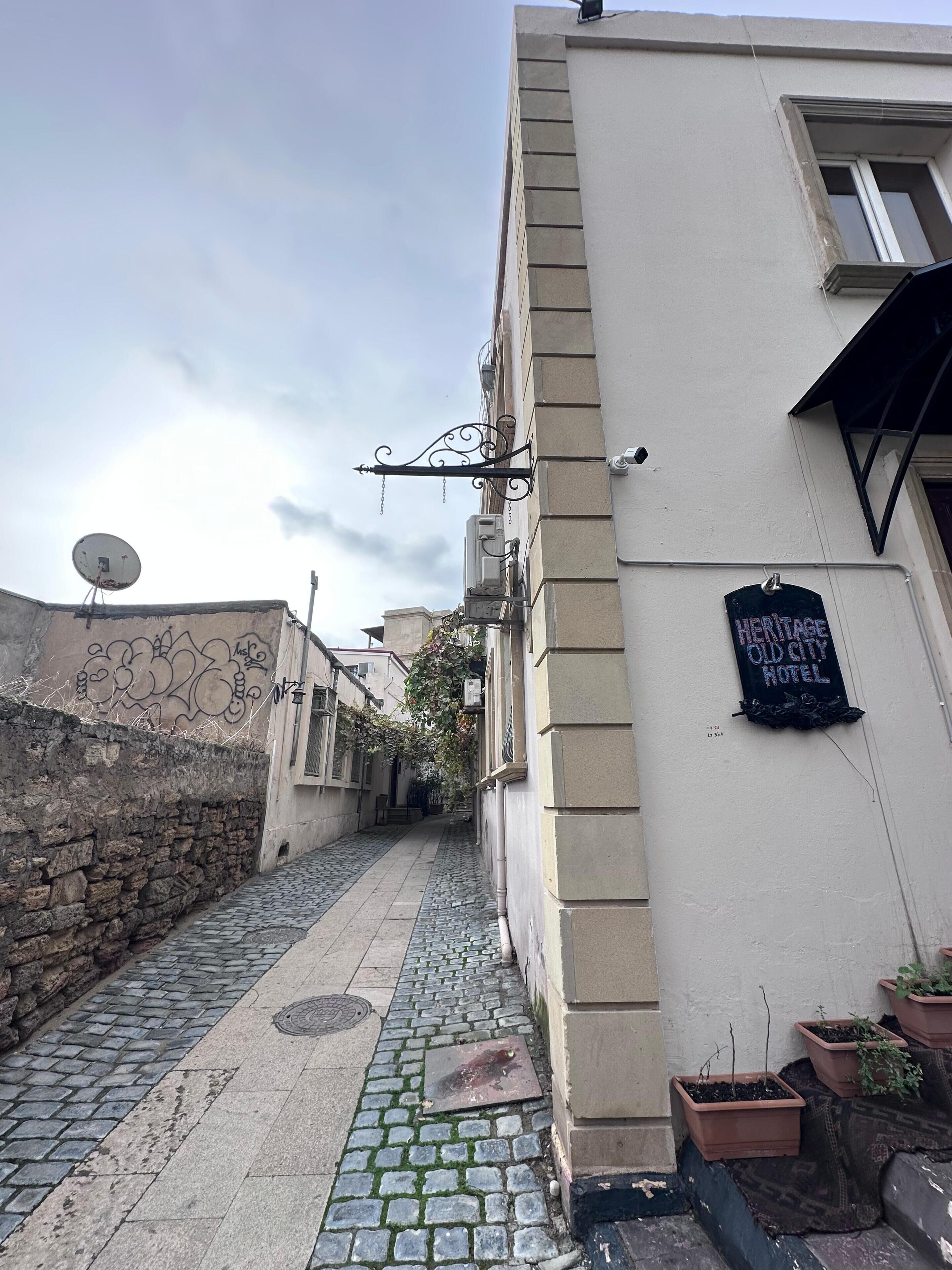 Façade de l’hébergement