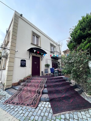 Fassade der Unterkunft