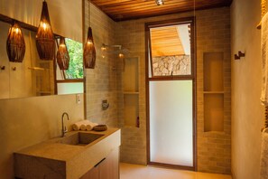 Panoramic Suite, Sea View | Bathroom - Villa Das contas Boutique  (Itacaré)