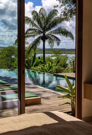 Standard Suite, Sea View | In-room safe, blackout drapes, free WiFi - Villa Das contas Boutique  (Itacaré)