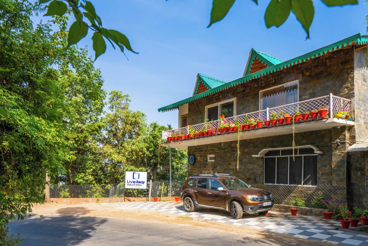 Voorkant van accommodatie