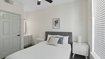 Desk, iron/ironing board, travel cot, free WiFi