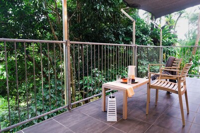 The Point. A rainforest and ocean view retreat