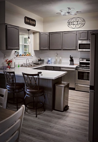 Soothing 3-bedroom house with AC in Wheaton