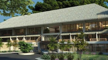 Deluxe Double Room, Balcony, Garden View