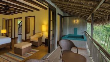 Deluxe Double Room, Balcony, Garden View