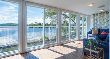 Spa & Lake Access | Le Chic Shack des 3 lacs