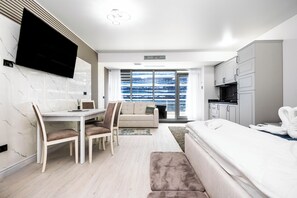 Exclusive-studiolejlighed | Individuelt design, individuel indretning, gratis Wi-Fi