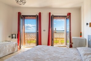 1 habitación y ropa de cama 