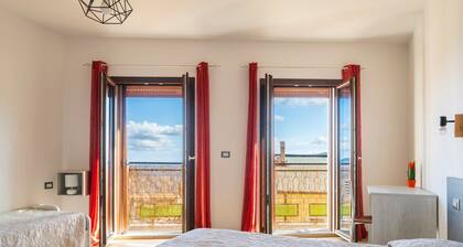 Dreibettzimmer mit privatem Bad
