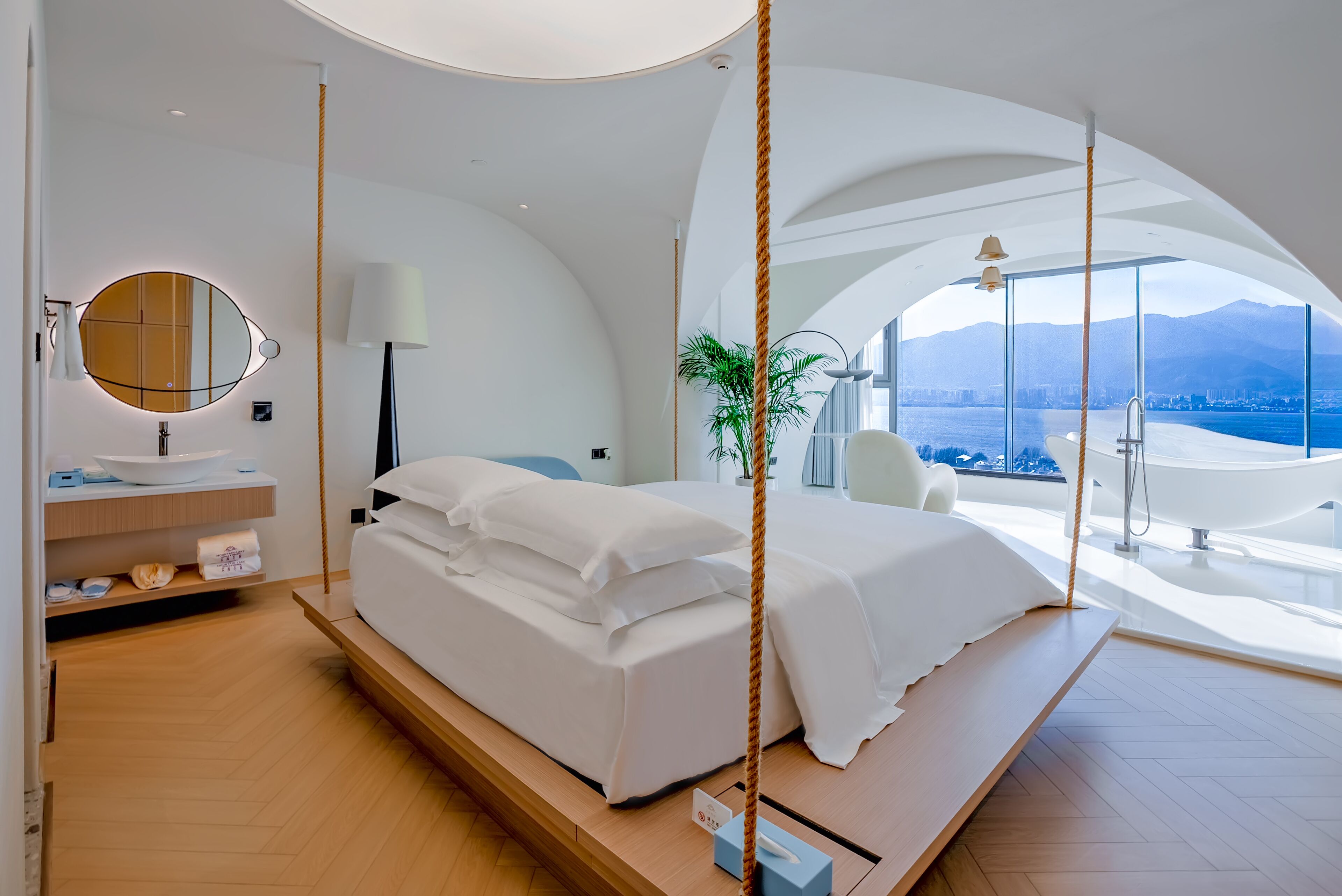 슈피리어 더블룸, 바다 전망 | 암막 커튼, 방음 설비, 무료 WiFi