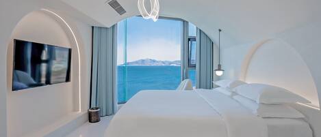 Suite Supérieure, vue océan | Rideaux occultants, chambres insonorisées, Wi-Fi gratuit