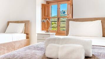 4 habitaciones, wifi y ropa de cama