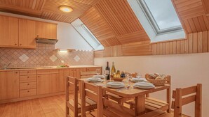 Family Studio, Sauna (Farm Stay Oblak XL Studio + Shared) | Dining