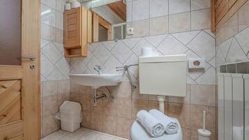 Family Studio (Oblak Estate Studio XL) | Bathroom | Shower, towels, soap, shampoo