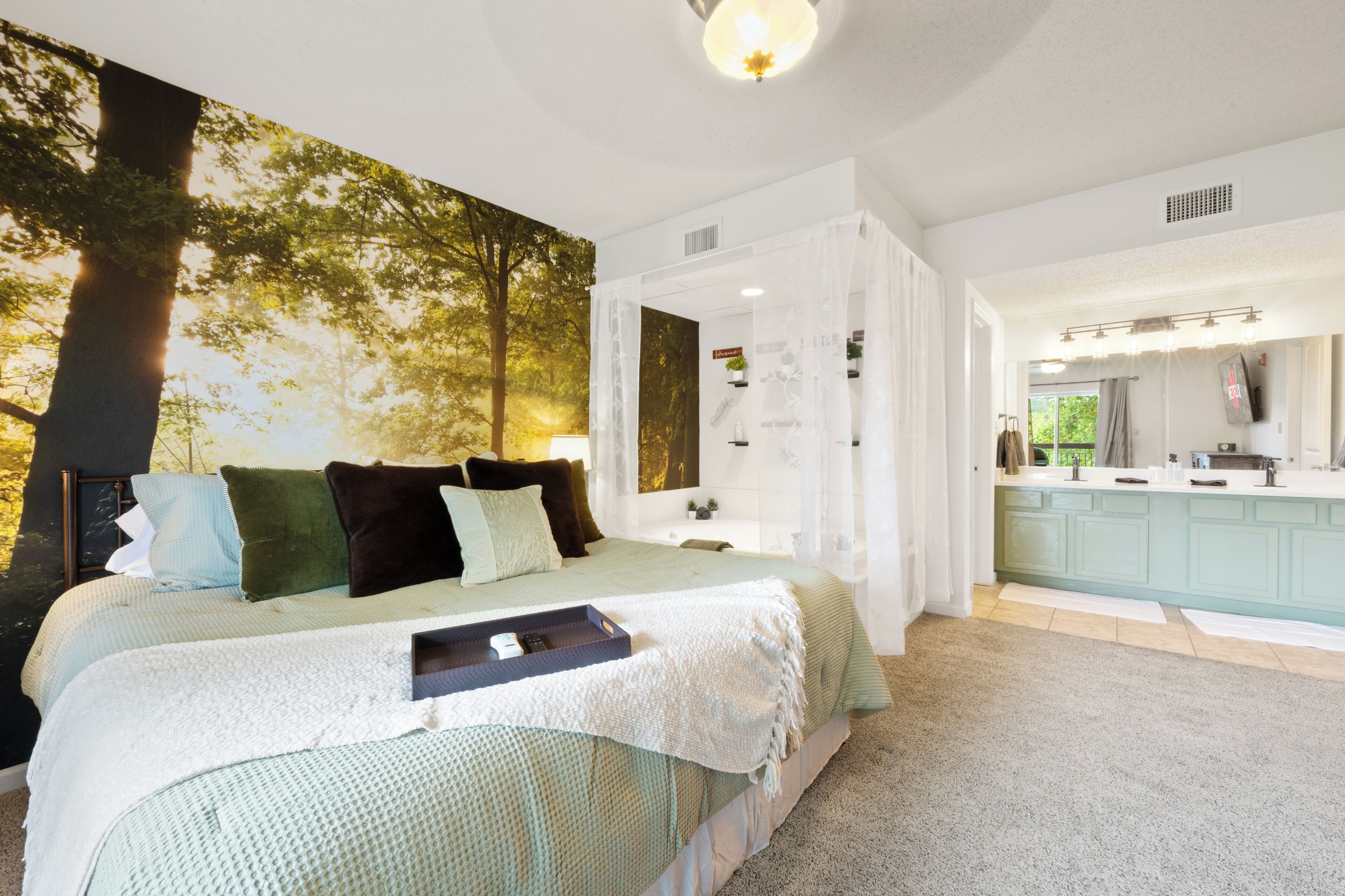 3 عدّة غرف نوم ومكواة/لوح كي وواي فاي مجانًا وملاءات أسرّة