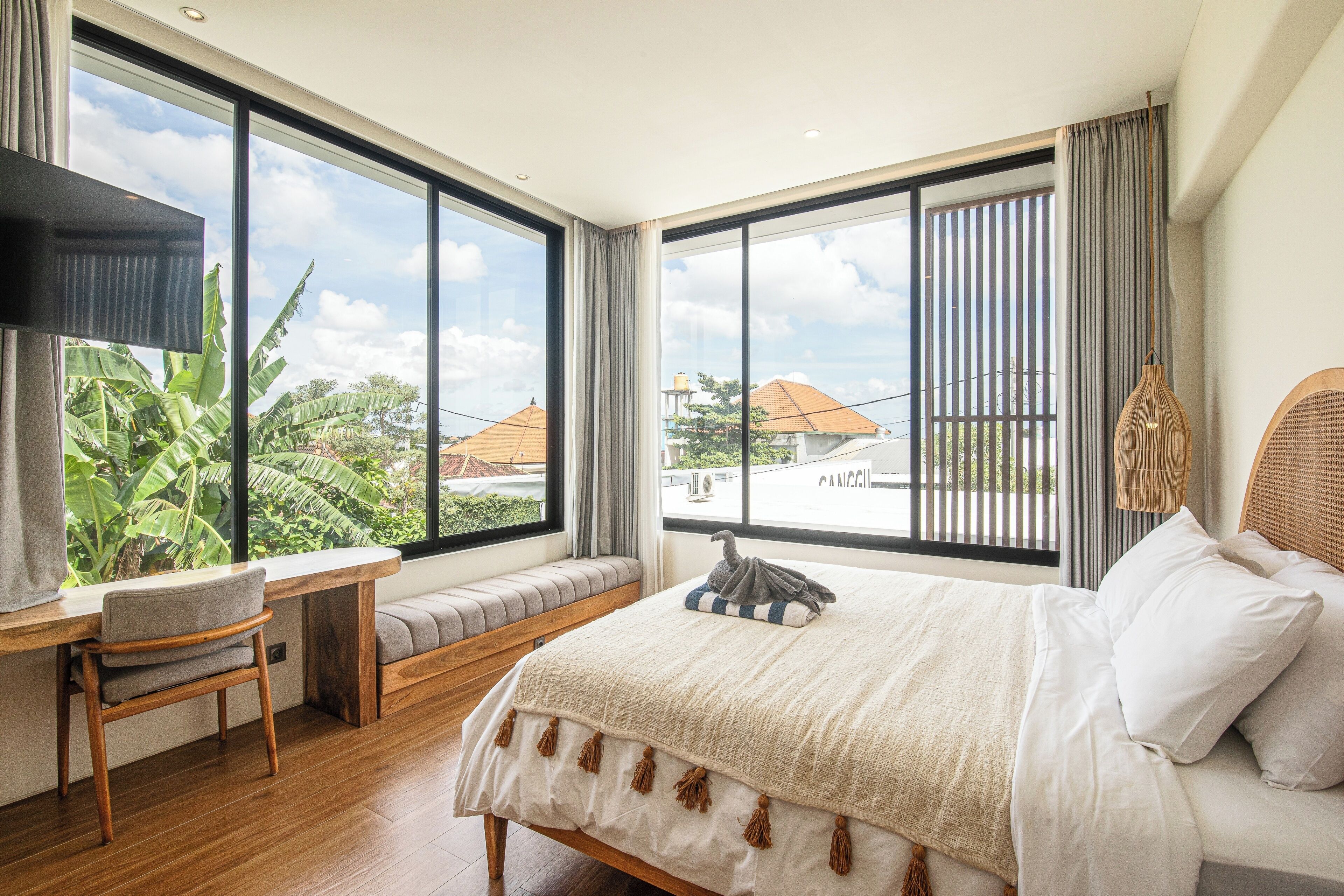 2 slaapkamers, een strijkplank/strijkijzer, gratis wifi, beddengoed