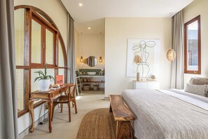 4 chambres, fer et planche à repasser, accès au Wi-Fi (inclus)