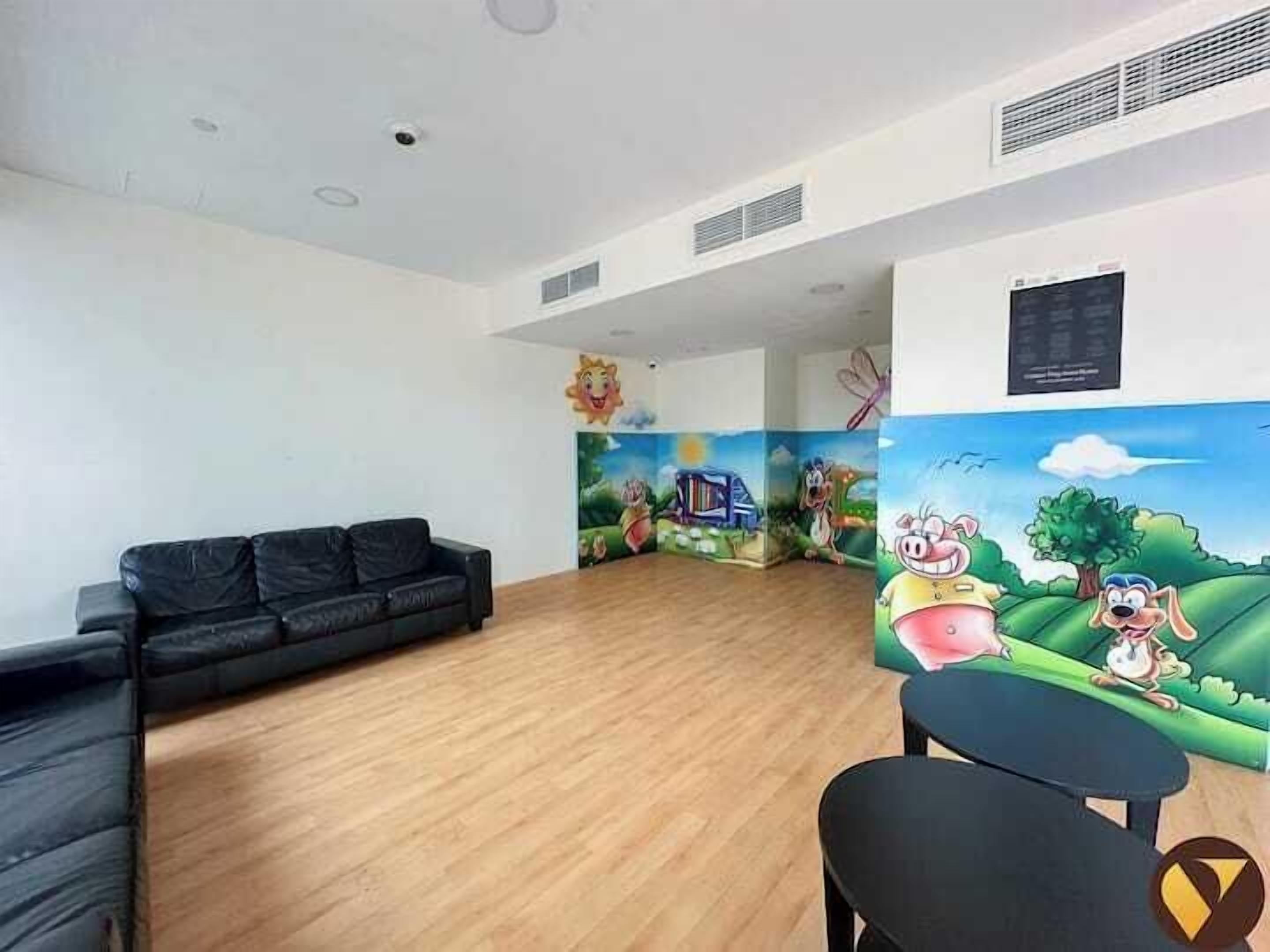 Área de estar no saguão