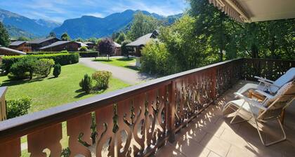 T3 calme à Samoëns, proche centre, WIFI, parking privé