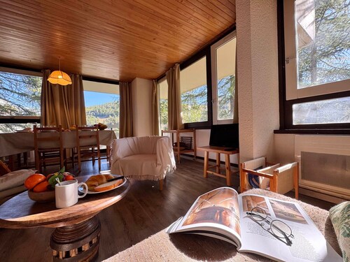 Grand appartement au pied des pistes, animaux admis
