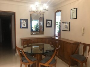 Dining - Wonderful 2-bedroom apartment with AC in Cairo Governorate (Cairo Governorate)