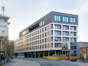 Overnatningsstedets facade