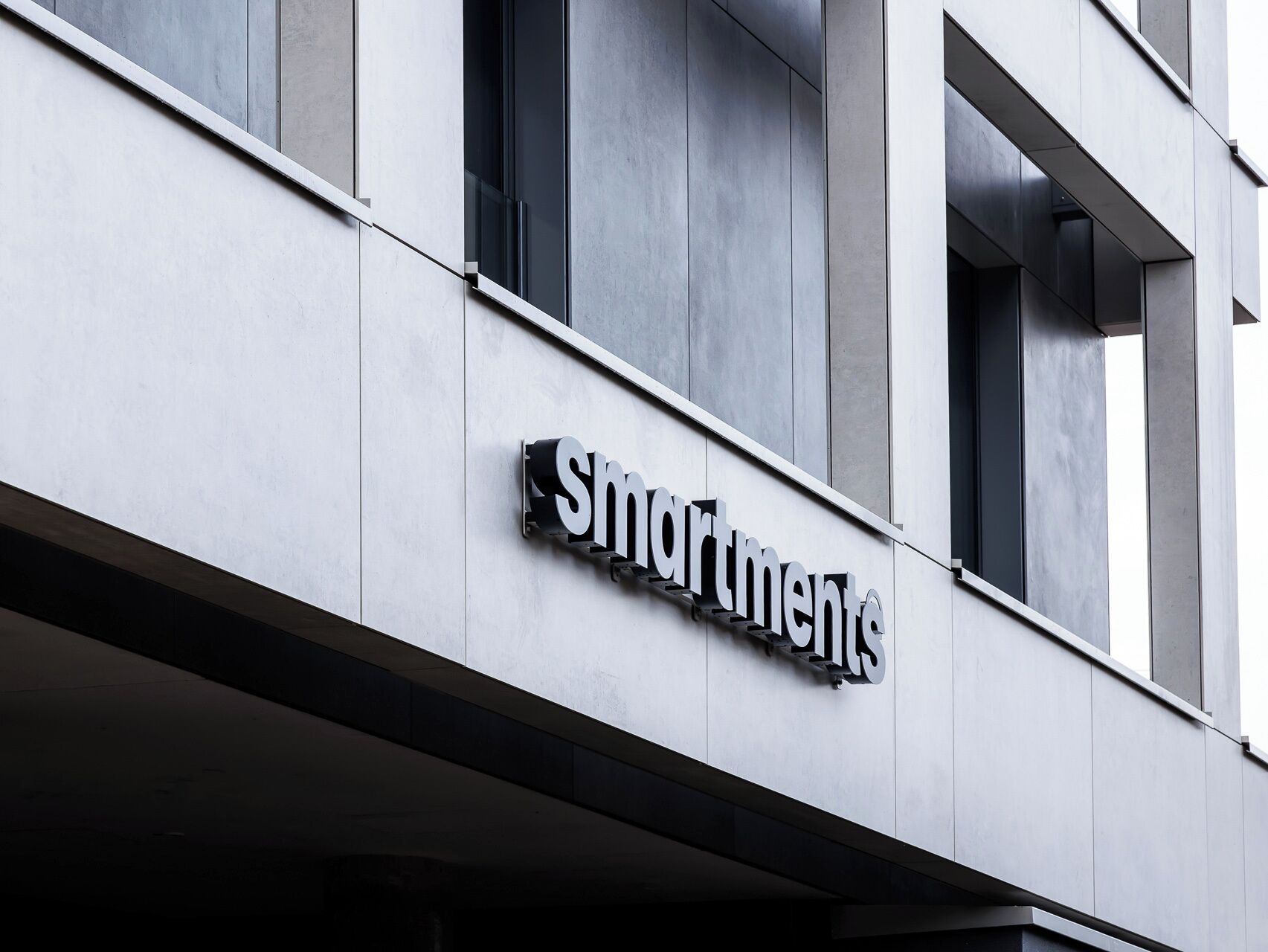 Fassade der Unterkunft