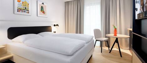 Classic | Literie hypoallergĂ©nique, rideaux dâobscurcissement