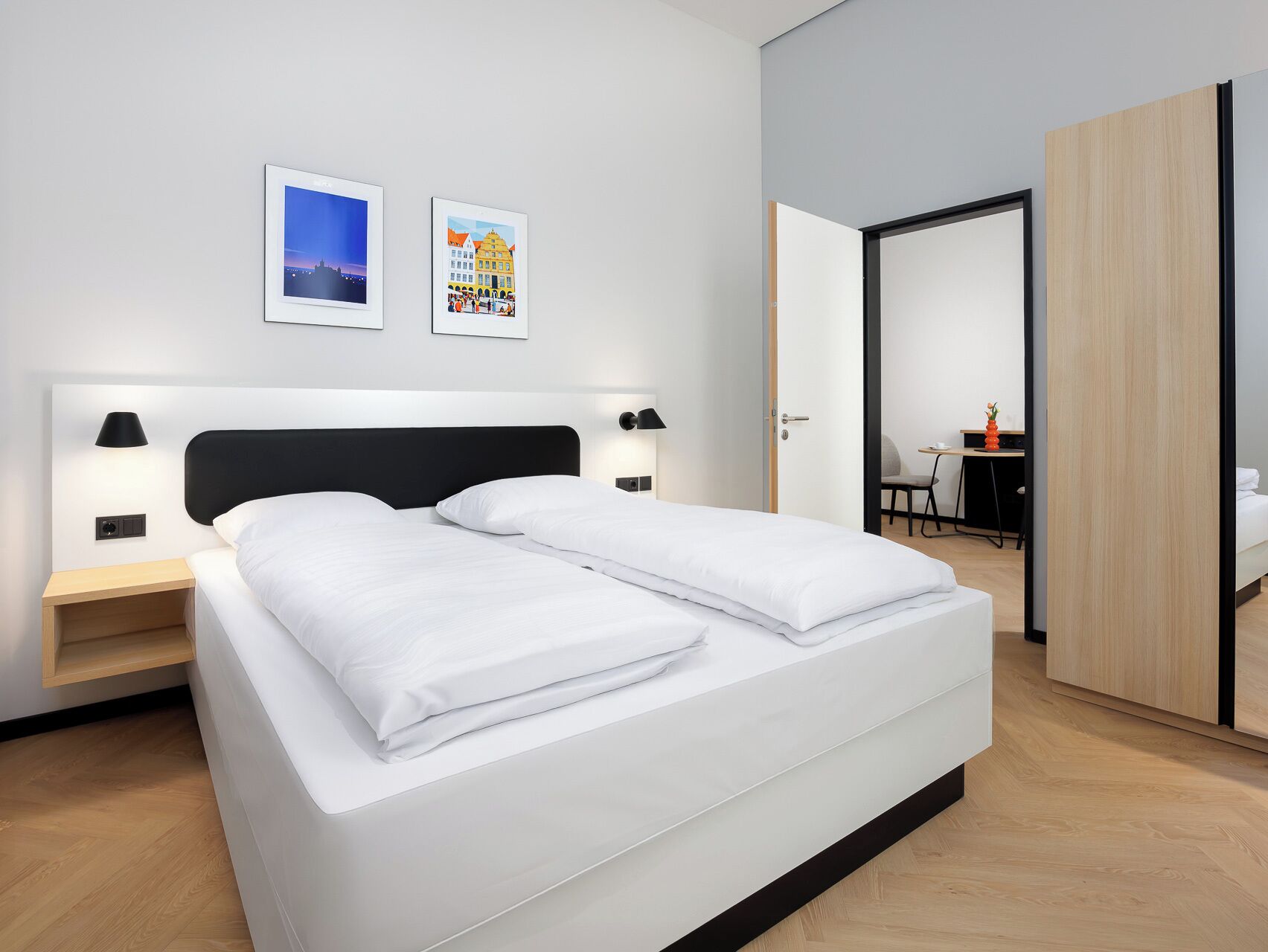 Lejlighed | Allergivenligt sengetøj, mørklægningsgardiner, strygejern/strygebræt