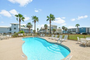 Pool - Port Aransas Getaway | Steps to Beach Boardwalk + Pool Access (Port Aransas)