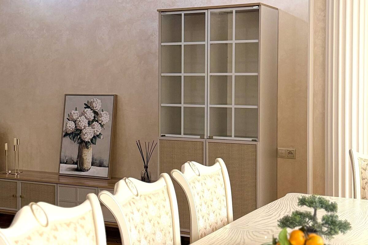 Premium bedding, blackout drapes, soundproofing, iron/ironing board